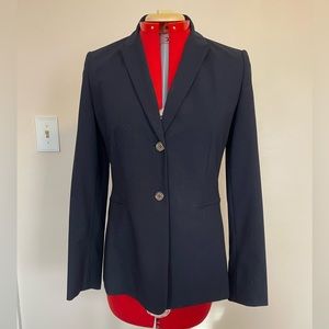 Navy Blue Calvin Klein Blazer, stretchy